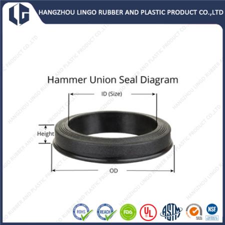 4 Inch Petrolum Resistant NBR Rubber HUS Hammer Union Seal for Oil Field