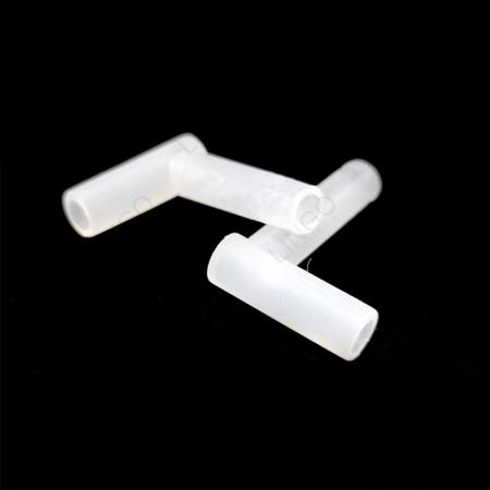 90 Degree Elbow Silicone Tube, Transparent L-Shaped Silicone Hose Connector