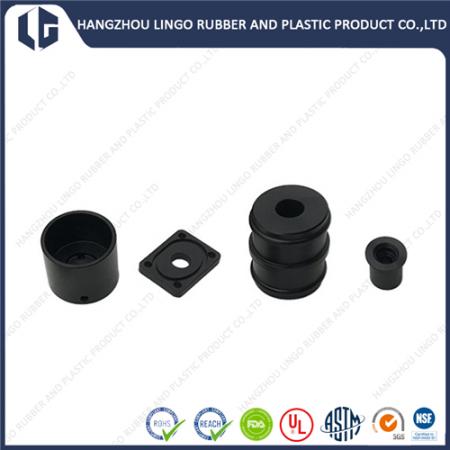 Anti-Corrosion Self-Lubricating PTFE Teflon with Carbon Fiber Reinforced CNC Plastic Parts