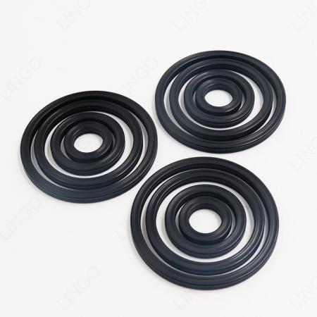 Assorted NBR O-Ring Gasket Kits, Multi-Size Black Rubber Seal Ring Assortment