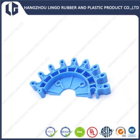 Blue Color Custom Design PE PP Injection Molded Plastic Part