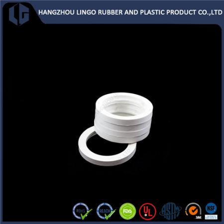 Clean White EPDM Overmolded Sealing Gasket Ring