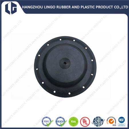 Custom Designed Fabric Strength Reinforced Rubber Valve Diaphragm