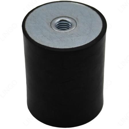 Custom Female to Female Cylindrical Rubber Anti-Vibration Isolator Mount