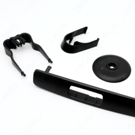 Custom Injection Molded Multi-Piece Plastic Component Assembly Kit