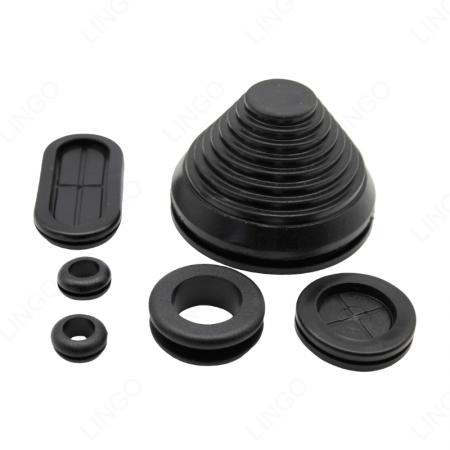 Custom Rubber Wire Sealing Grommet, Flexible Telescopic Dust Protective Boot
