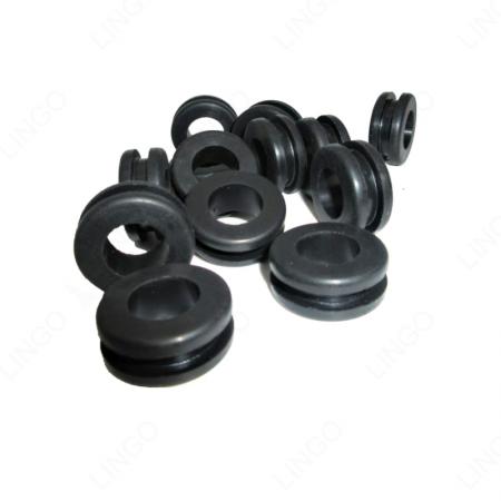 Custom Sealing Rubber Grommet for Cable System Nitrile / NBR / EPDM / Silicone Rubber