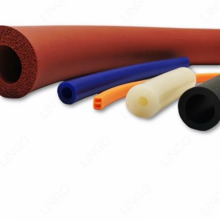Custom Size Multi-Shape Silicone Hollow Tube Double Cavity Seal Strip Wholesale