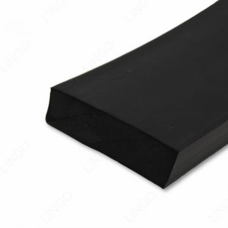 Custom Thickness Closed-Cell Black EPDM Foam Weather Stripping