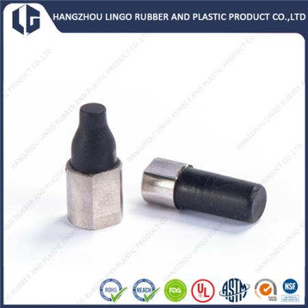 Customized RoHS Certified Rubber Bond to Metal Oil Sealing Plug