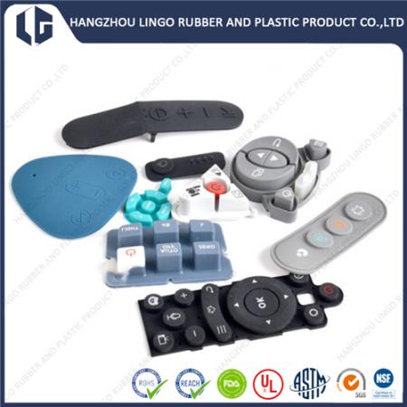 Electronic Remote Controller Self-Lubricating Silicone Rubber Button Press 