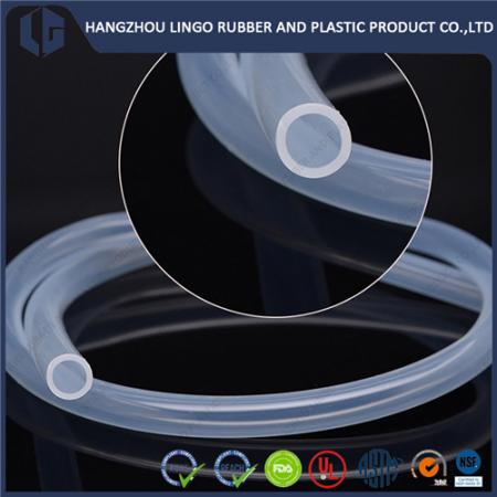 FDA Transparent High Temperature Resistant Silicone Rubber Water Tubes