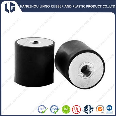 Female to Female Cylindrical Rubber Anti-Vibration Isolator Mount