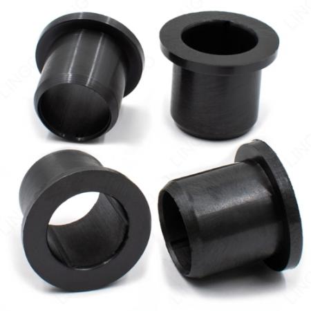 Flanged Rubber Sleeve Bushing – T-Shape Rubber Bearing with Metal Insert