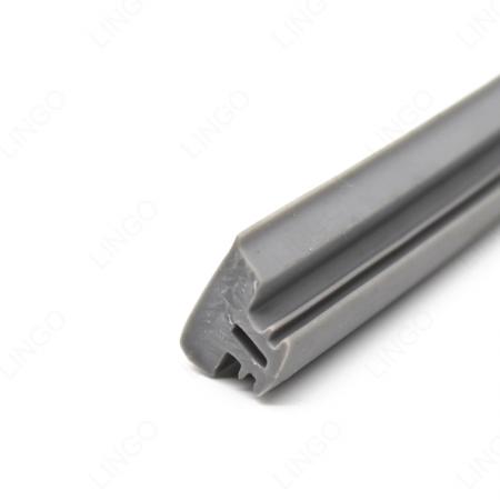 Food Grade Custom Embedded T-Shape Extruded Silicone Weather Stripping