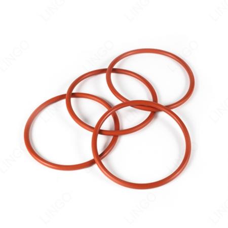 Food Grade Red Silicone O Ring Gaskets, Heat Resistant Static Dynamic Seals