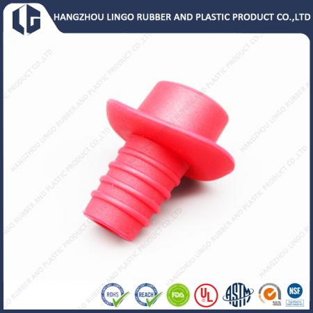 Food Grade Silicone Rubber Sealing Plugs, Red Wine Bottle Stopper