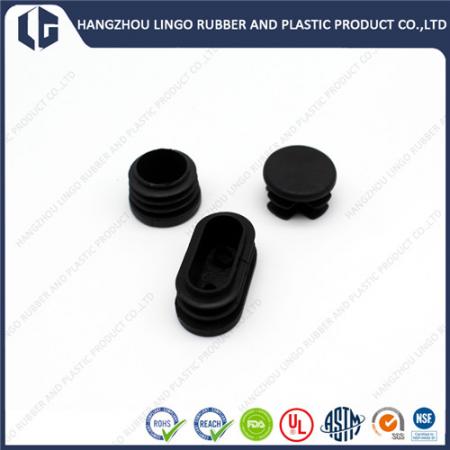 For Stainless Steel Inner Plug Pipe Plug Oval Foot Pad