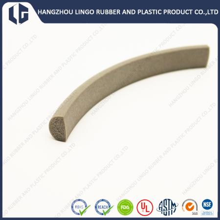 Grey Color Silicone Sponge Extrusion Strip