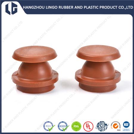 Heat and Oil Resistant Transfer Molding FKM Rubber Sealing Plug 