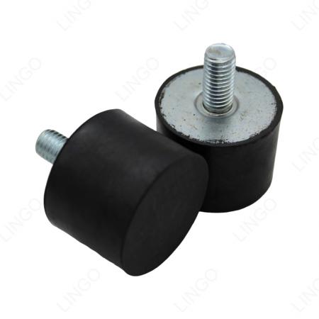 High Durability Male to Bottom Natural Rubber Moun for Heavy Duty Equipment