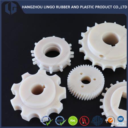 High Impact Nylon PA66 CNC Computer Numerical Control Machined Plastic Gear 