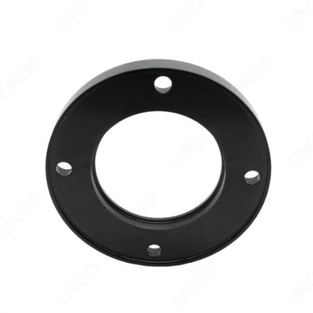High-Precision CNC Machined Black Coated Flange Gasket – Precision Metal Seal Ring
