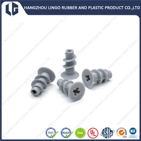 Injection Molded Nylon PA Good Impact Plastic Bolt