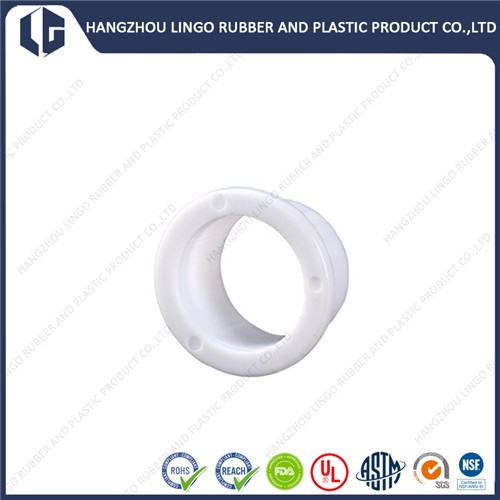 Large Diameter Pure White Clean Injection Molding PP Plastic Sleeve