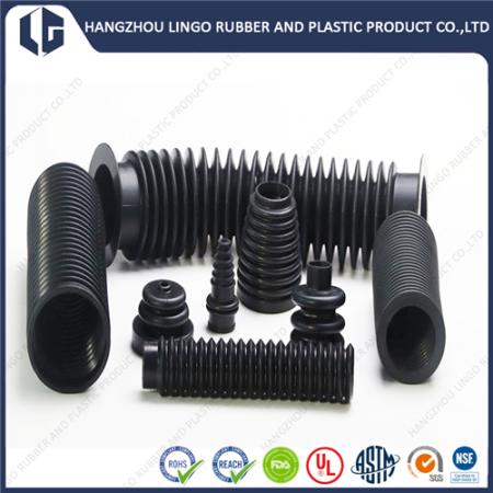 Large Dimension Compression Molded NBR Rubber Bellow for Automobile