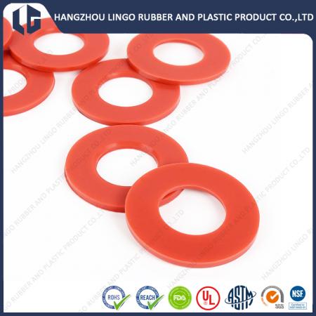 Large Size Silicone Rubber Molding Flat Sealing Cushion Washer