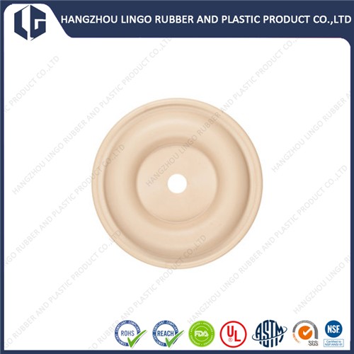 Light Color Overmolded Rubber Diaphragm for Valve Sealing
