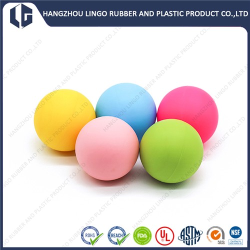 Made in China Colored Flexible Silicone Rubber Ball