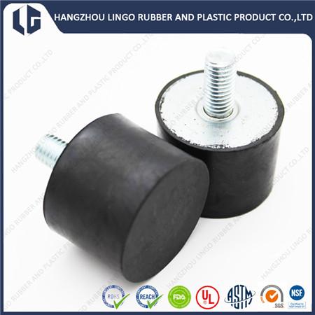 Male to Bottom Natural Rubber Wear Shock Resistant Vibration Damper