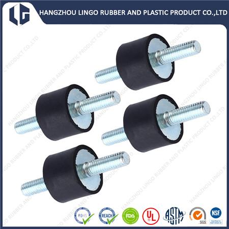 Male to Male NBR Rubber Oil Resistant Anti-vibration Bumper Rubber Buffer
