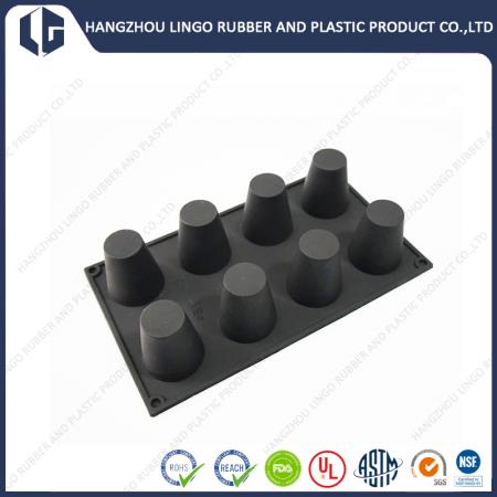 Matte Surface No Parting Line EPDM Rubber Molding Plug