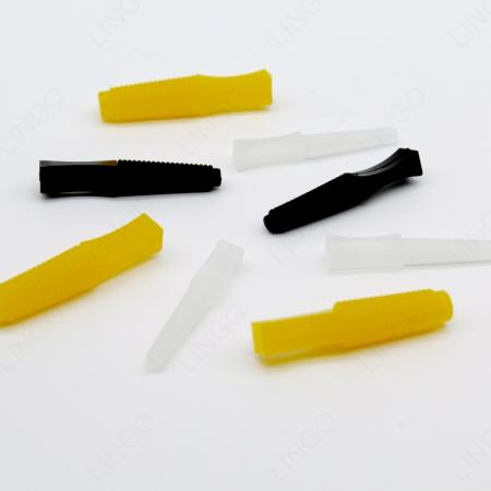 Multi-Size Ribbed Silicone Masking Plug For Coating Hole Protection