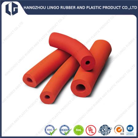 Orange Rubber Extruded Vacuum Rubber Sponge