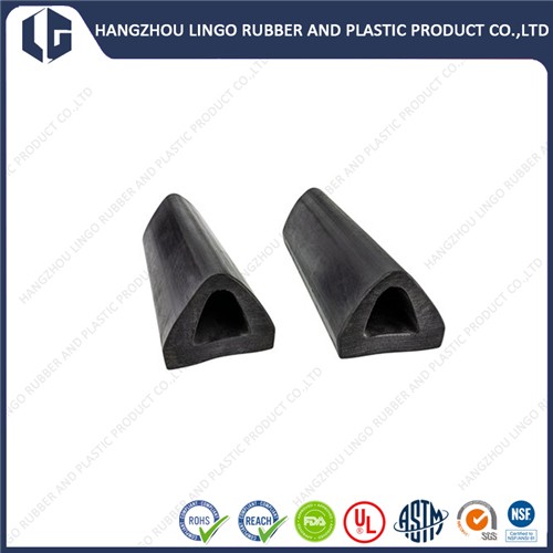 Outdoor Use UV Durable EPDM Rubber Extruded Anti-Collision Strip