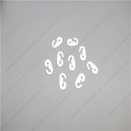 PTFE CNC Machined Plastic Hook for Mask Wearing