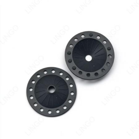 Perforated Medical Silicone Gasket – Custom Molded Sealing Washer for Medical Equipment