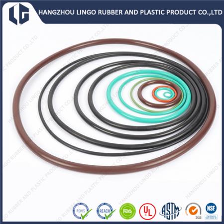 RAL Colorful Standard Size FKM Rubber O Ring Seal