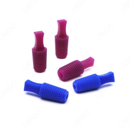 Reusable Rib Silicone Plug Electroplating Anodizing Masking Gasket