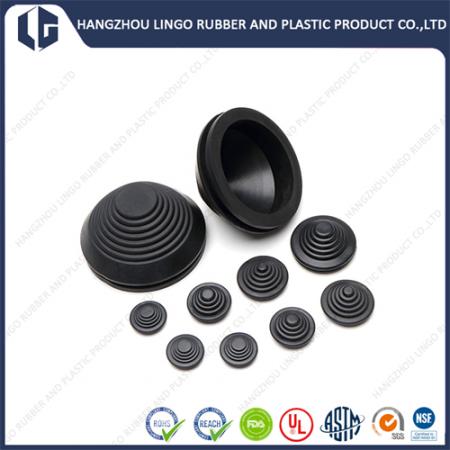 RoHS Certified Synthetic Rubber Cone Stepped Rubber Grommet for Wire Protection