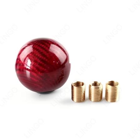 Round Ball Carbon Fiber Material Auto Parts Gear Shift Knob