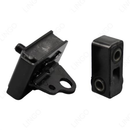 Rubber-Metal Vibration Mount Kit – Anti-Vibration Bracket with Studs for Machinery