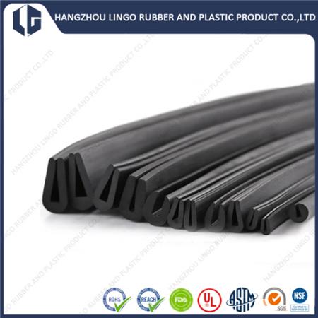 Rubber U Channels Door Edge Guard Seal Strip