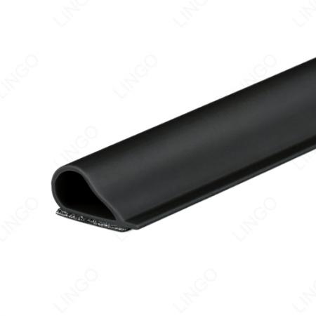 Self Adhesive Teardrop Bulb Seal Strip, Adhesive Backed Weather Stripping for Door Frame