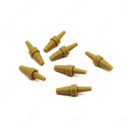 Silicone Flange Plug High Temp Micro Thread Masking Stopper