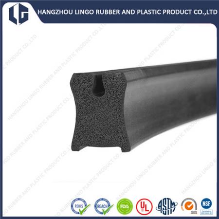 Silicone Rubber Foam Sponge Extrude Strip Profile